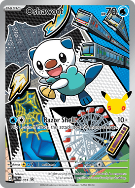 Oshawott — MEP Black Star Promos 051