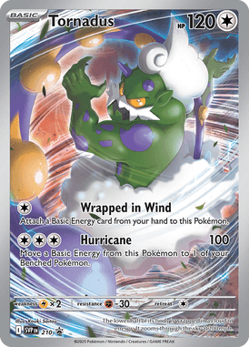 Tornadus — SVP Black Star Promos 210