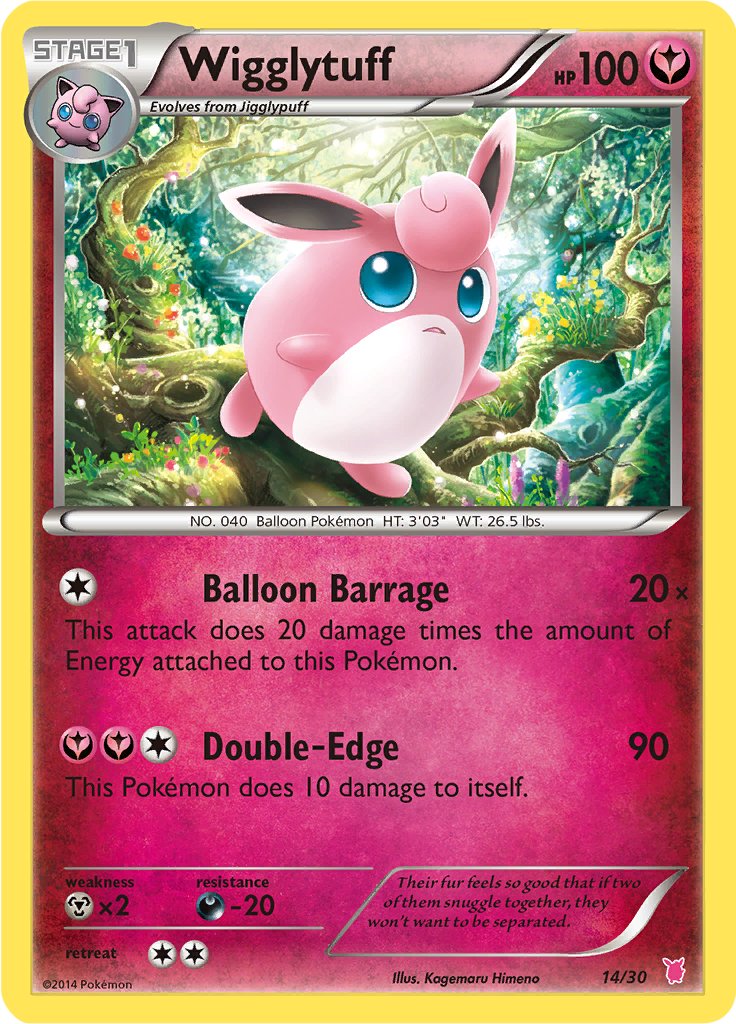 Wigglytuff — XY trainer Kit (Wigglytuff) 14