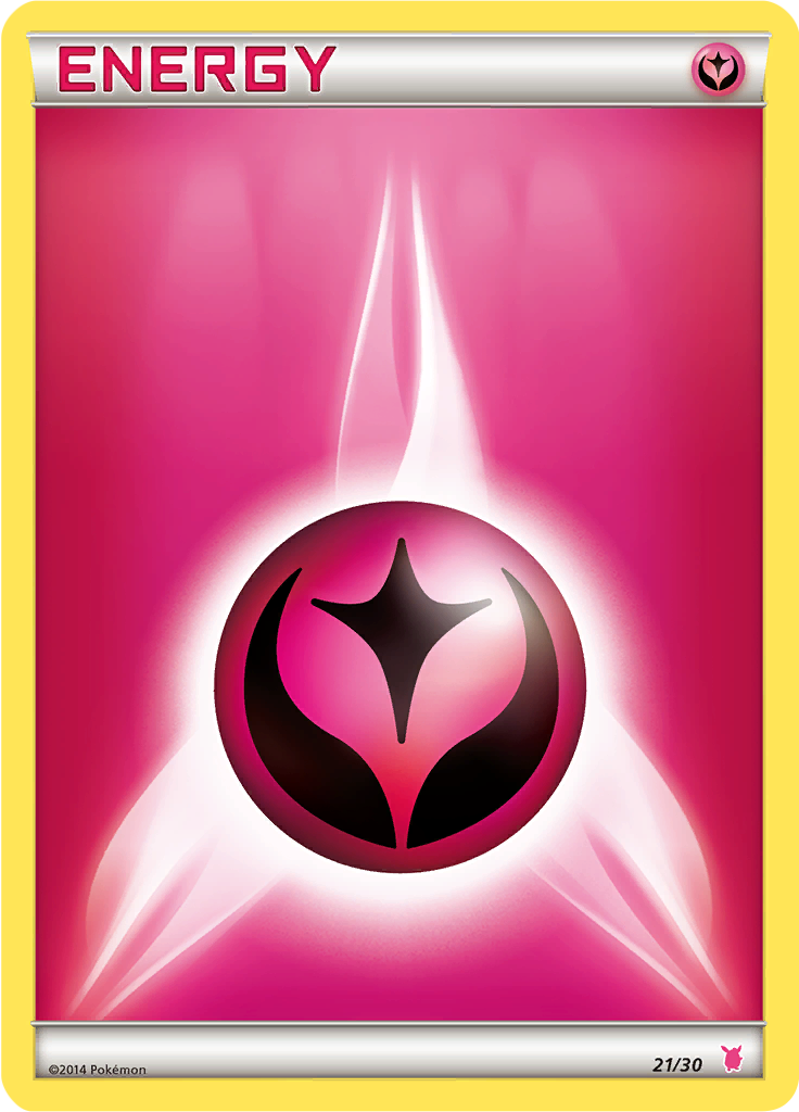 Energia de Fada — XY trainer Kit (Wigglytuff) 21