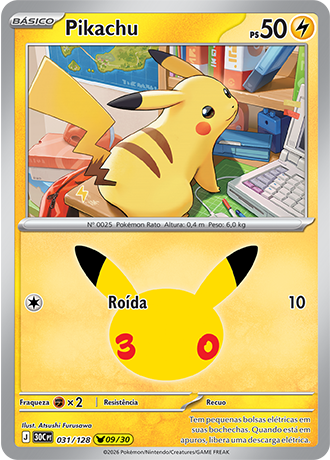 Pikachu — 30th Celebration 031