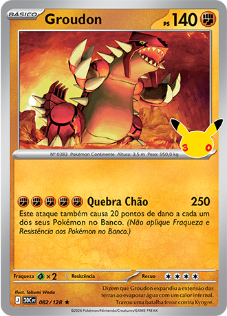 Groudon — 30th Celebration 082