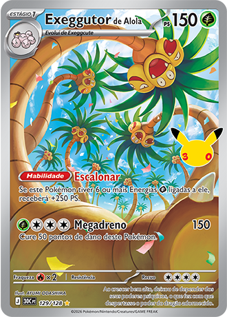 Alolan Exeggutor — 30th Celebration 129