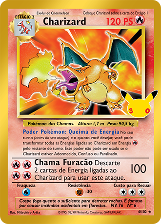 Charizard — Celebração de 30 Anos: Coleção Clássica 001