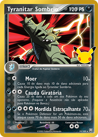 Dark Tyranitar — Celebração de 30 Anos: Coleção Clássica 006