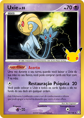 Uxie — Celebração de 30 Anos: Coleção Clássica 010