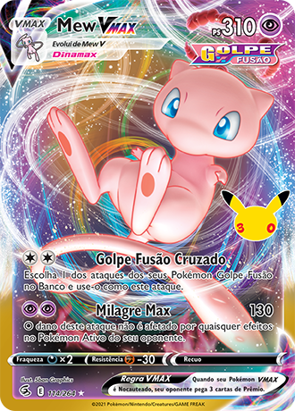 Mew VMAX — Celebração de 30 Anos: Coleção Clássica 026