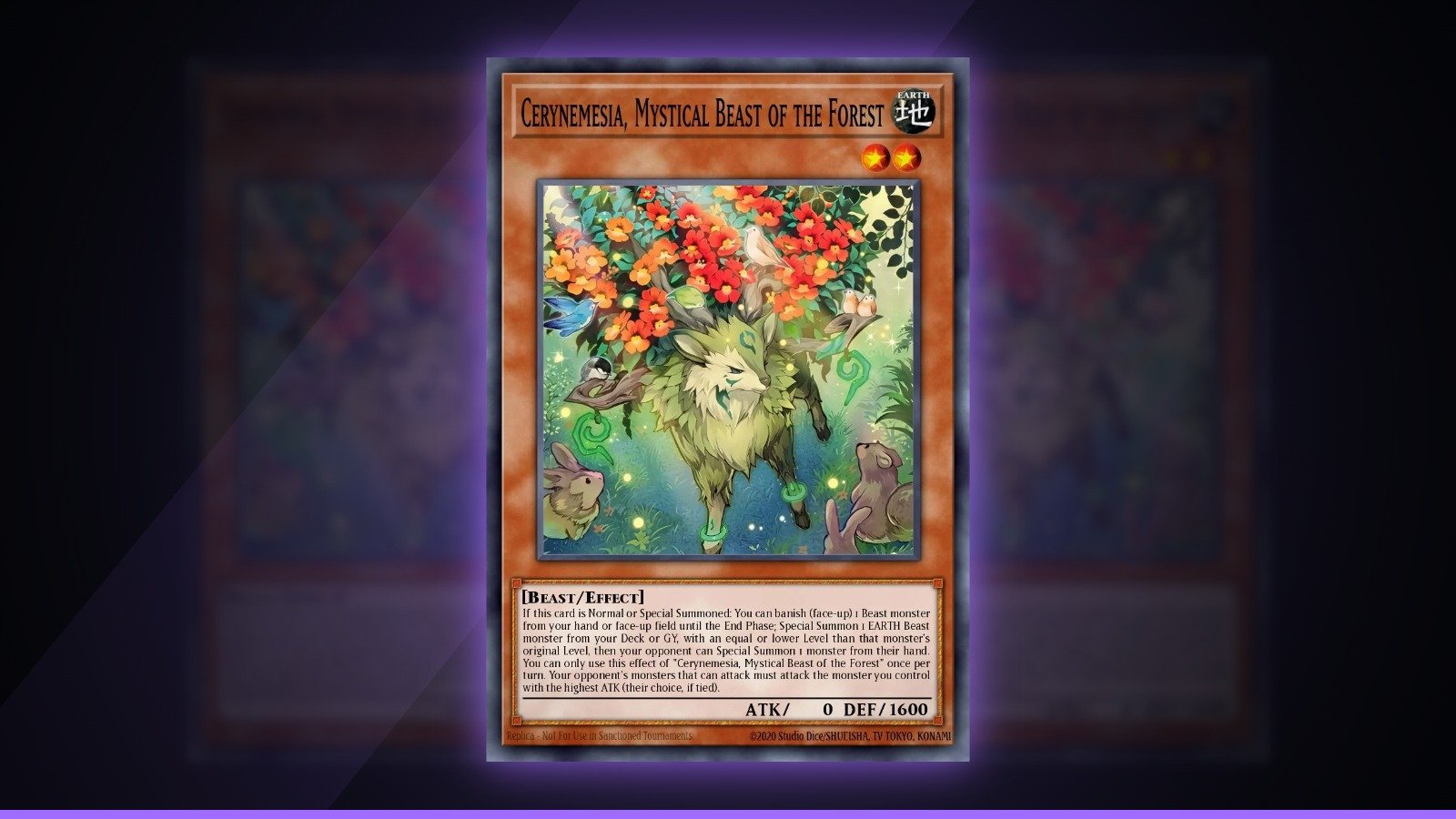 Cerynemesia, Mystical Beast of the Forest (Divulgação/Konami)