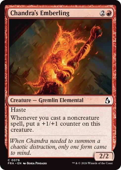 Chandra's Emberling, Reality Fracture (Divulgação/Wizards of the Coast)