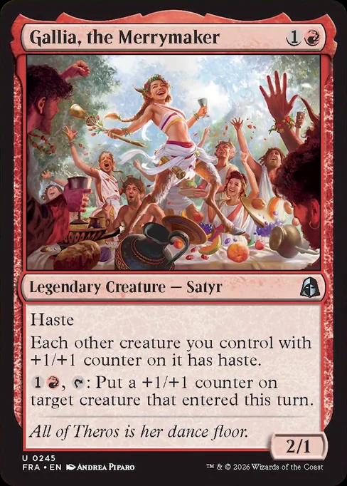 Gallia, the Merrymaker, Reality Fracture (Divulgação/Wizards of the Coast)