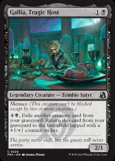 Gallia, Tragic Host, Reality Fracture (Divulgação/Wizards of the Coast)