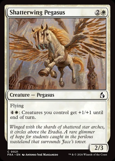 Shatterwing Pegasus, Reality Fracture (Divulgação/Wizards of the Coast)