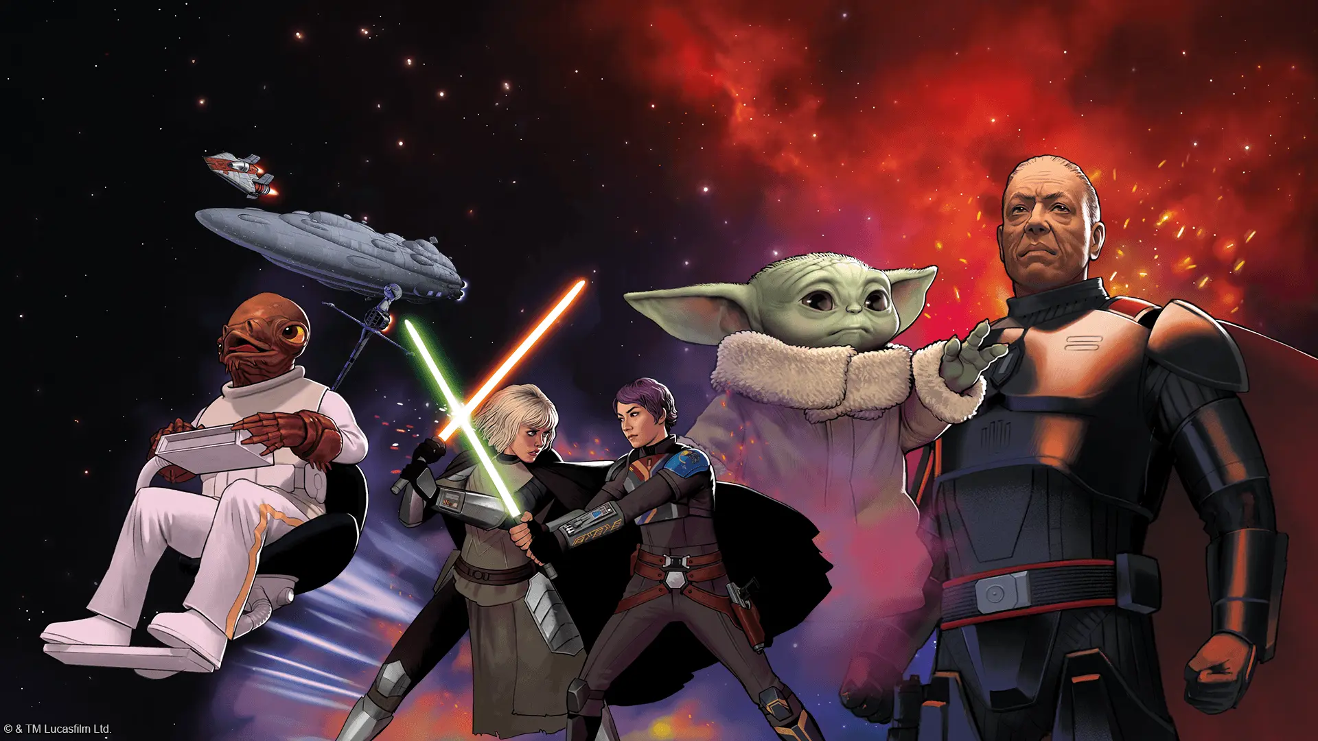 Ashes of the Empire traz Support e Advantage tokens e vira o meta de Star Wars Unlimited do avesso