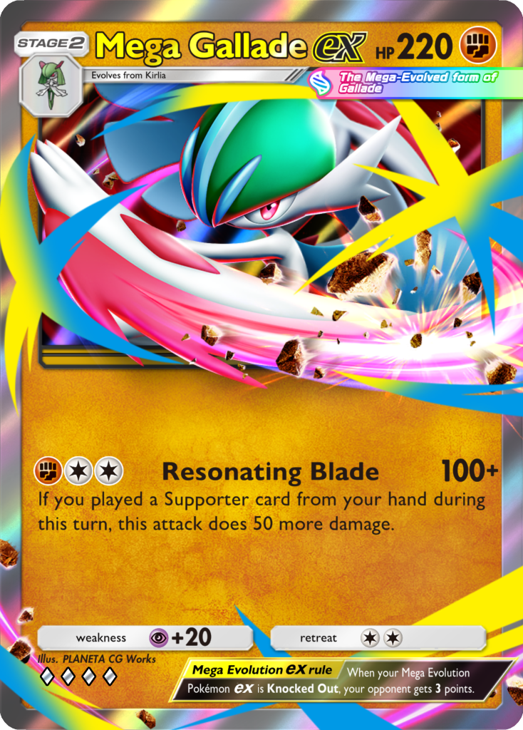 Mega Gallade ex, Ruler of the Skies (Divulgação/The Pokémon Company)