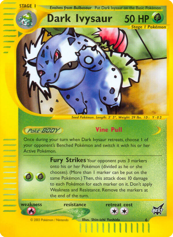 Dark Ivysaur — Best of game 6