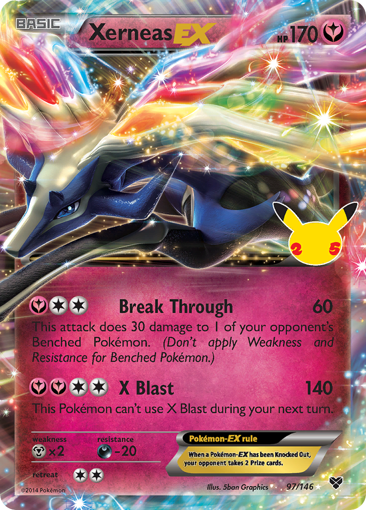 Xerneas EX — Celebrações Coleção Clássica CC023