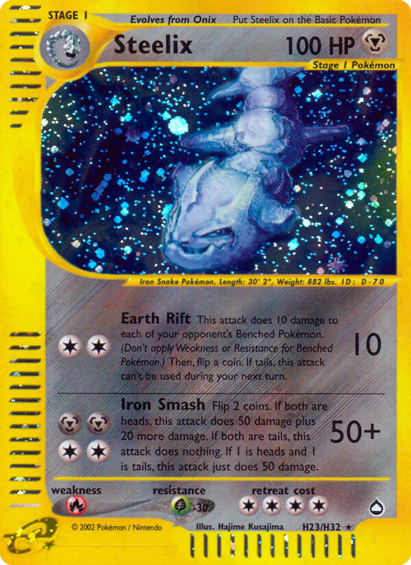 Steelix — Aquapolis H23