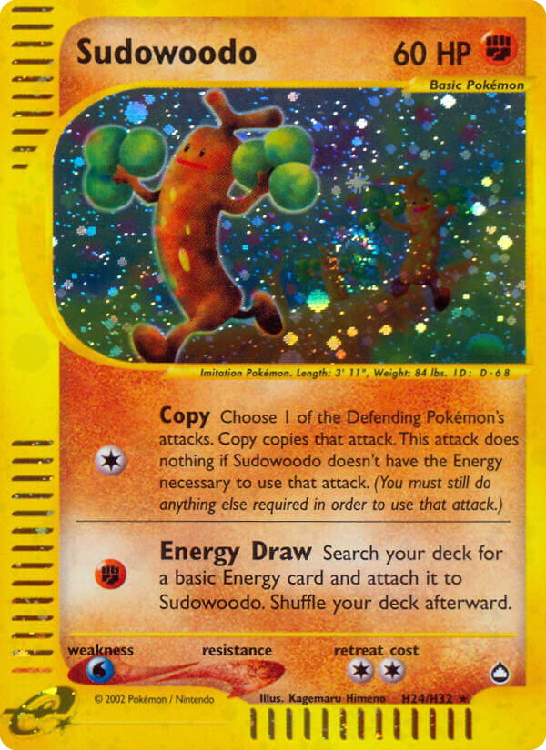 Sudowoodo — Aquapolis H24