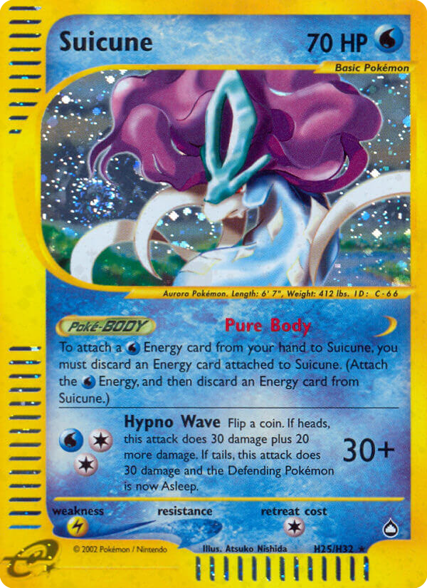Suicune — Aquapolis H25