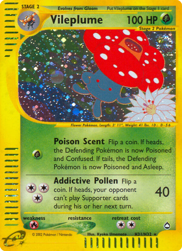 Vileplume — Aquapolis H31
