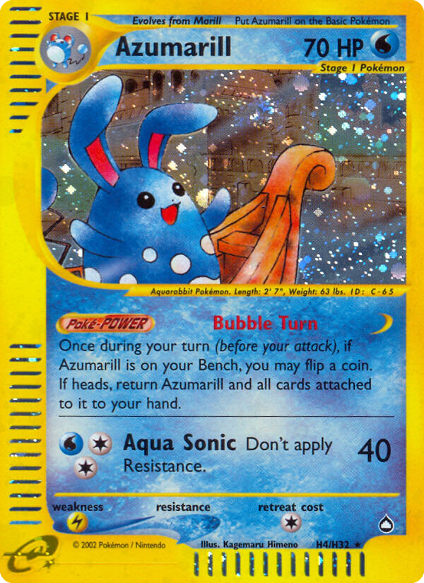 Azumarill — Aquapolis H04