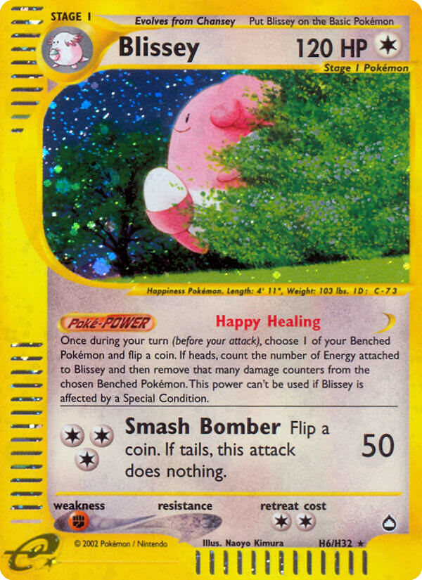 Blissey — Aquapolis H06