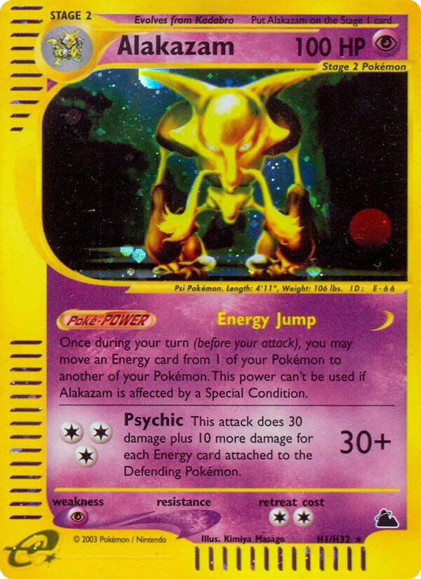 Alakazam — Skyridge H01