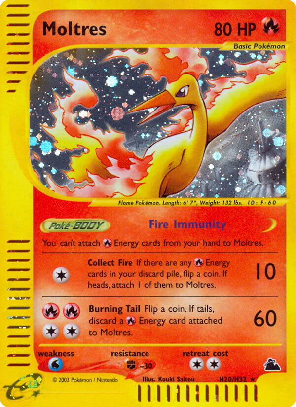 Moltres — Skyridge H20