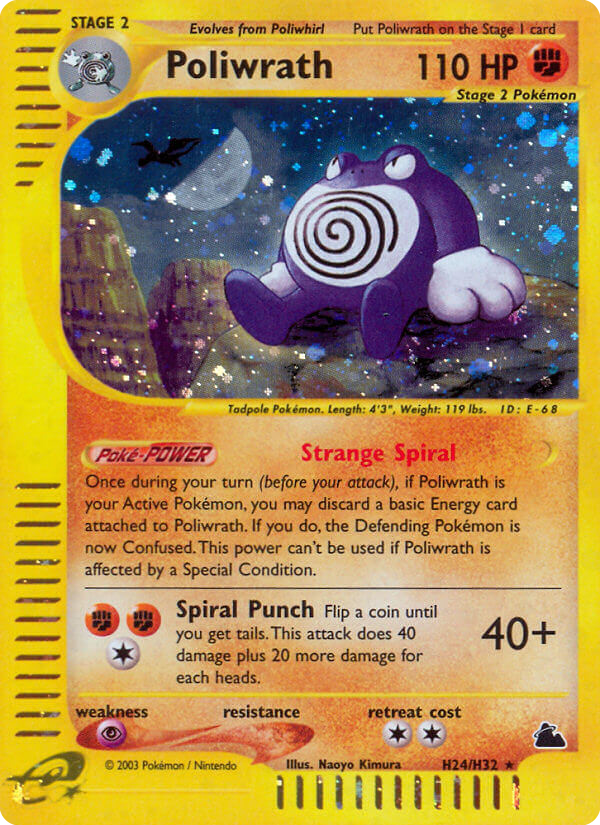 Poliwrath — Skyridge H24