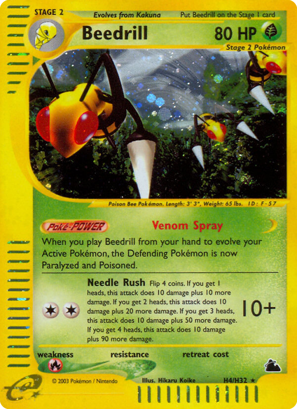 Beedrill — Skyridge H04