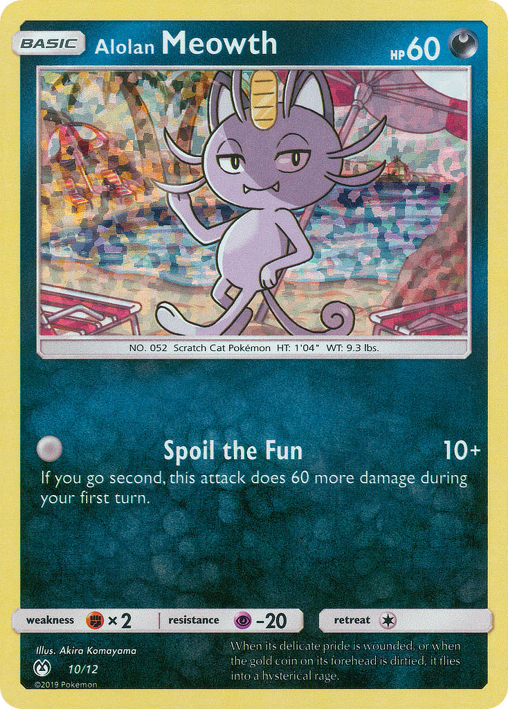 Meowth de Alola — McDonald's Collection 2019 10