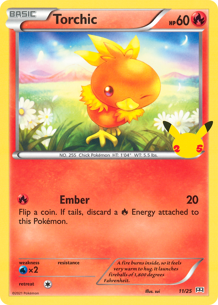 Torchic — McDonald's Collection 2021 11