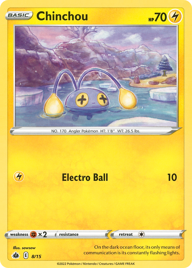 Chinchou — McDonald's Collection 2022 8
