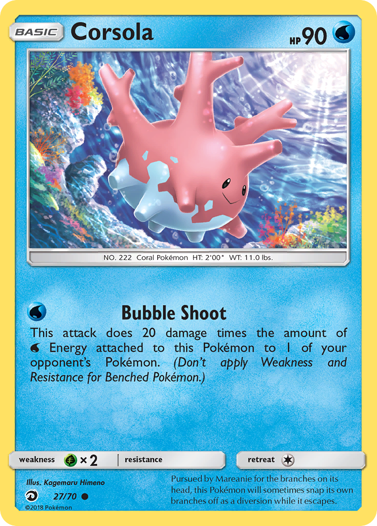 Corsola — Dragões Soberanos 27