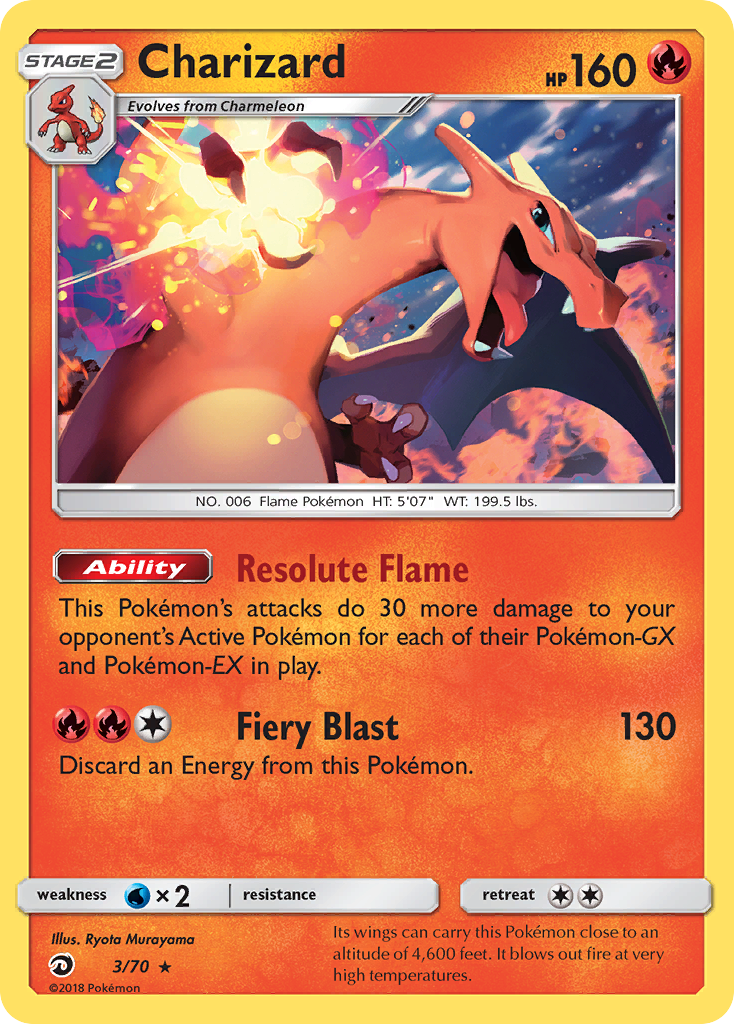 Charizard — Dragões Soberanos 3