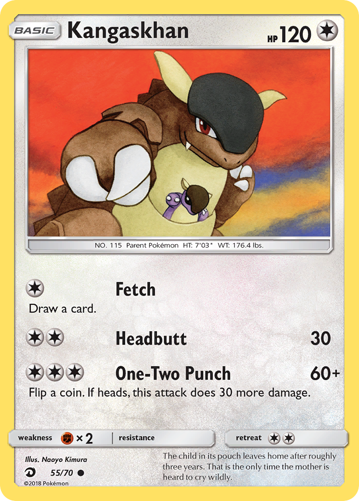 Kangaskhan — Dragões Soberanos 55
