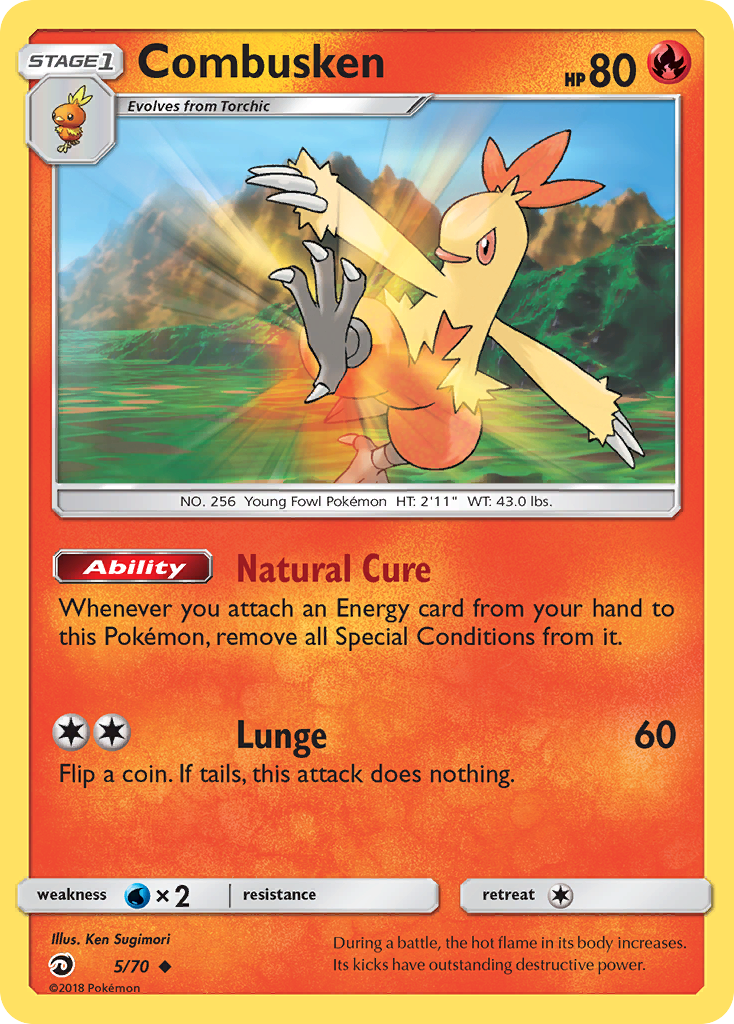 Combusken — Dragões Soberanos 5