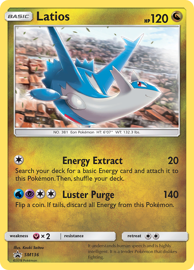 Latios — Sol e Lua Promos SM136