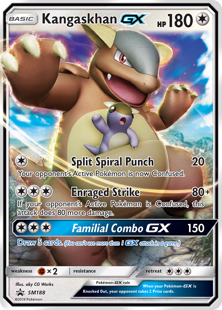 Kangaskhan GX — Sol e Lua Promos SM188