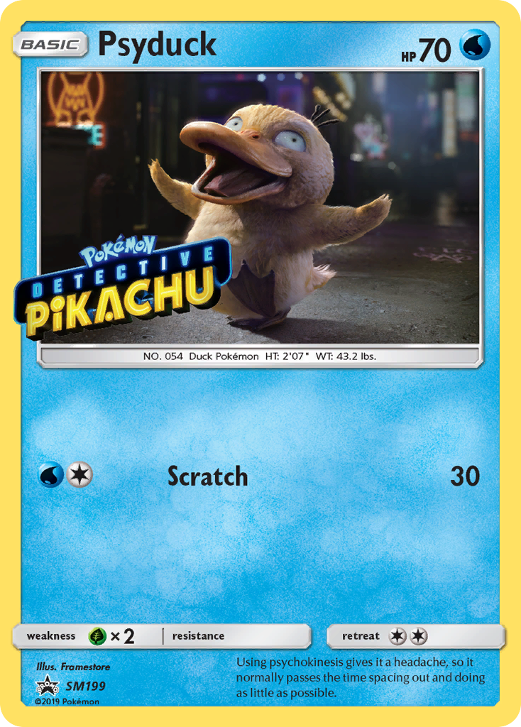 Psyduck — Sol e Lua Promos SM199