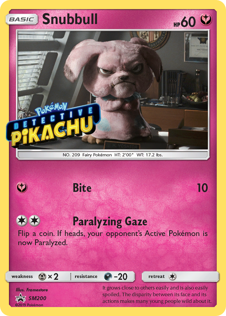Snubbull — Sol e Lua Promos SM200