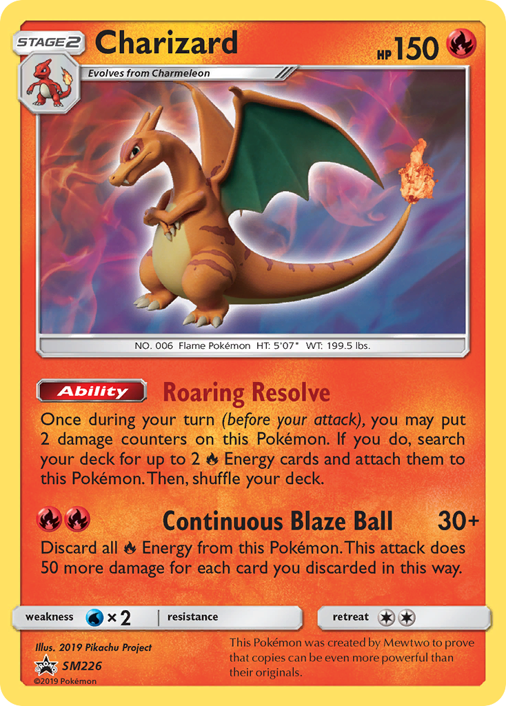 Charizard — Sol e Lua Promos SM226