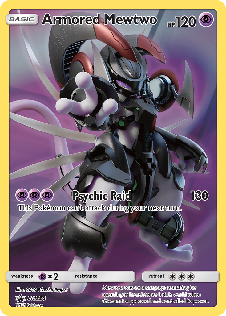 Armored Mewtwo — Sol e Lua Promos SM228