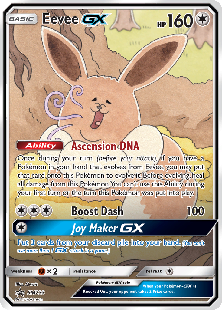 Eevee GX — Sol e Lua Promos SM233