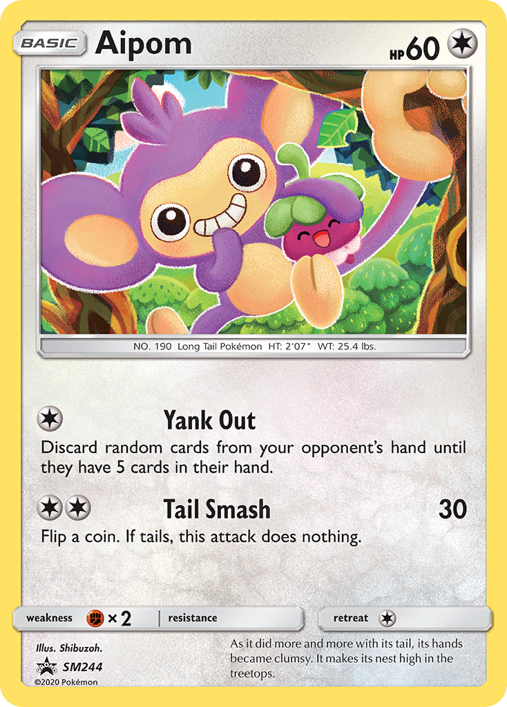 Aipom — Sol e Lua Promos SM244