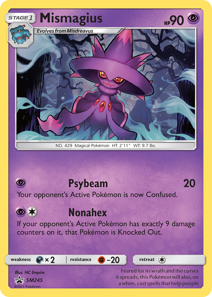 Mismagius — Sol e Lua Promos SM245