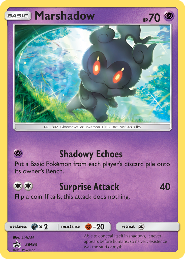 Marshadow — Sol e Lua Promos SM93