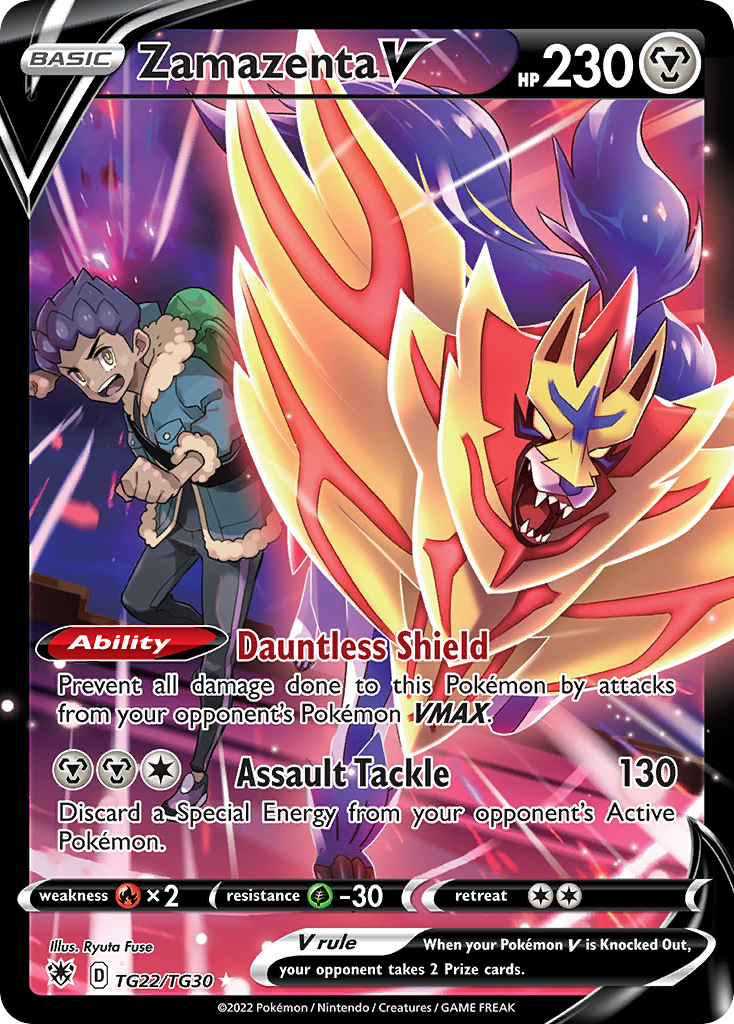 Zamazenta V — Estrelas Radiantes Galeria de Treinador TG22