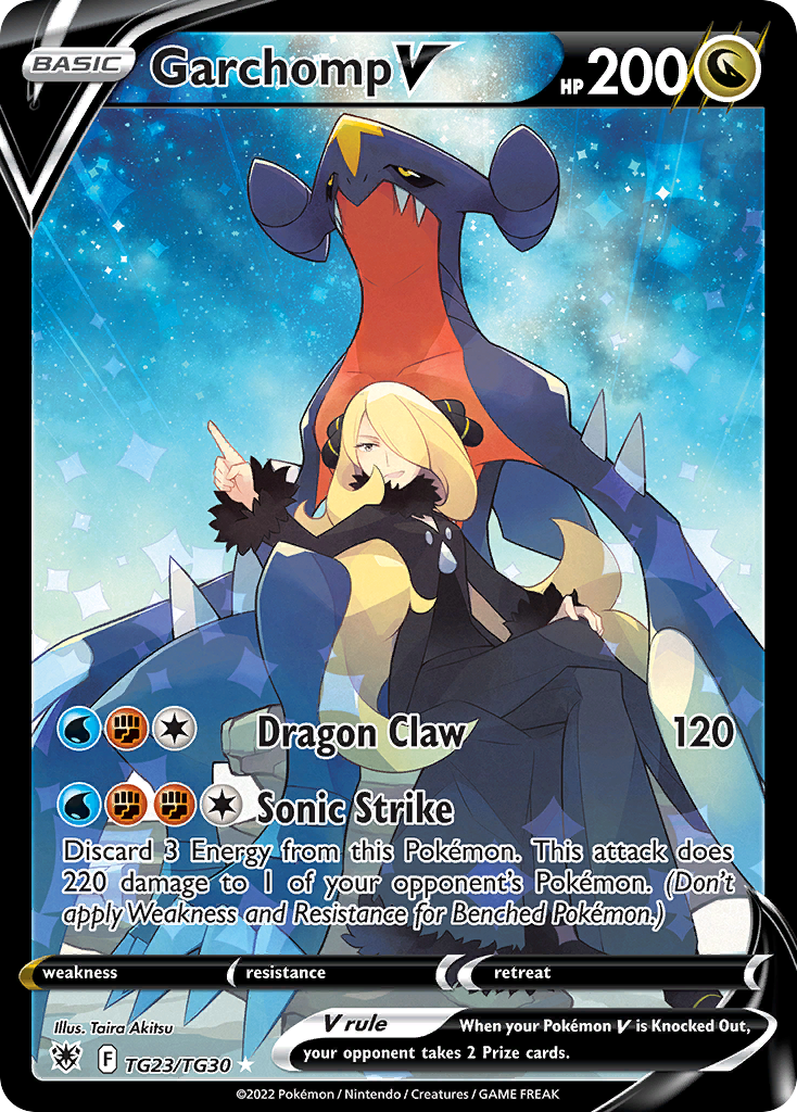 Garchomp V — Estrelas Radiantes Galeria de Treinador TG23