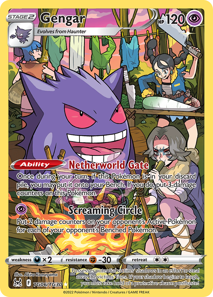 Gengar — Origem Perdida Galeria de Treinador TG06